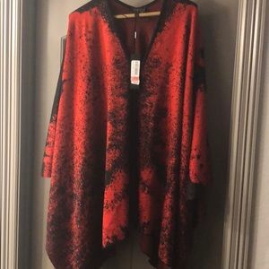 Donna Karan Sweater Poncho - NWT - Sz M/L